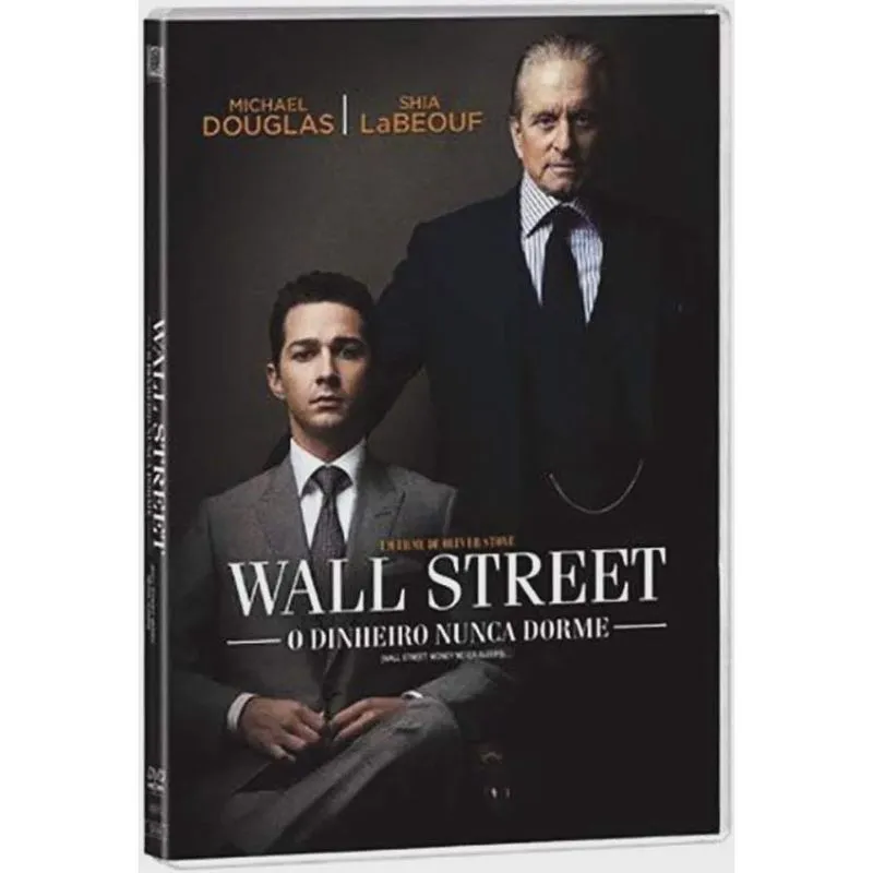 Wall Street O Dinheiro Nunca Dorme dvd original lacrado