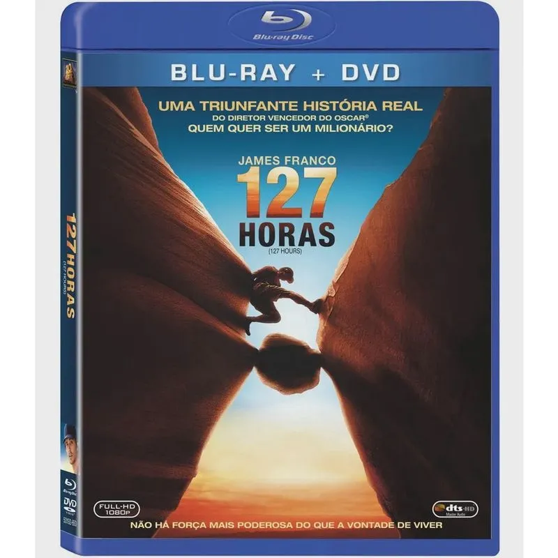 Blu-Ray + dvd - 127 Horas - James Franco