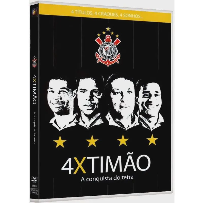 4x Timao dvd original lacrado