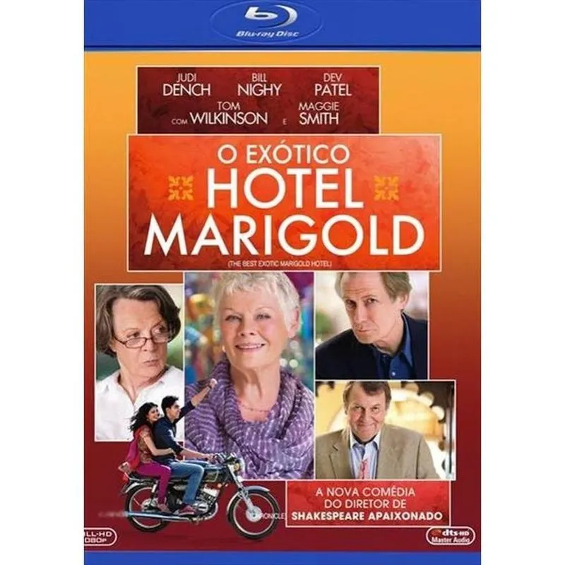 Blu-ray O exótico hotel marigold - judi dench (filme)