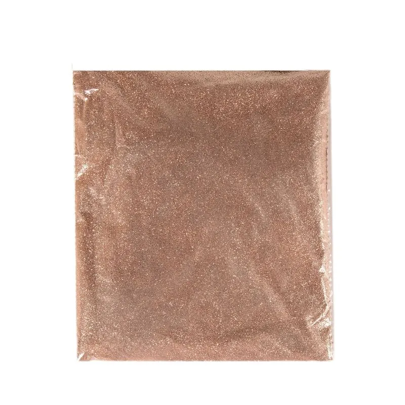 Glitter Pvc Rose Gold 500g Pó Brilho - Decoração
