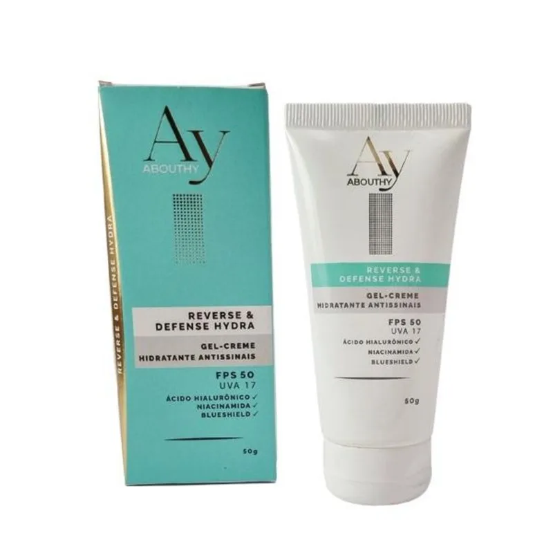 Gel Creme Abouthy Reverse Defense FPS50 60g GEL CR ABOUTHY FPS50 REVERSE & DEFENSE