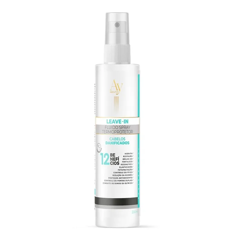 Fluido Abouthy Leave-In Termoprotetor Spray 200ml FLUIDO ABOUTHY 200ML LEAVE-IN TERMOPROTE