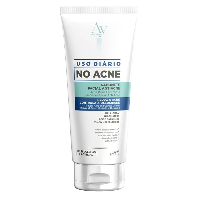 Sabonete Facial Abouthy Antiacne 150ml SAB FACIAL ABOUTHY 150ML ANTIACNE