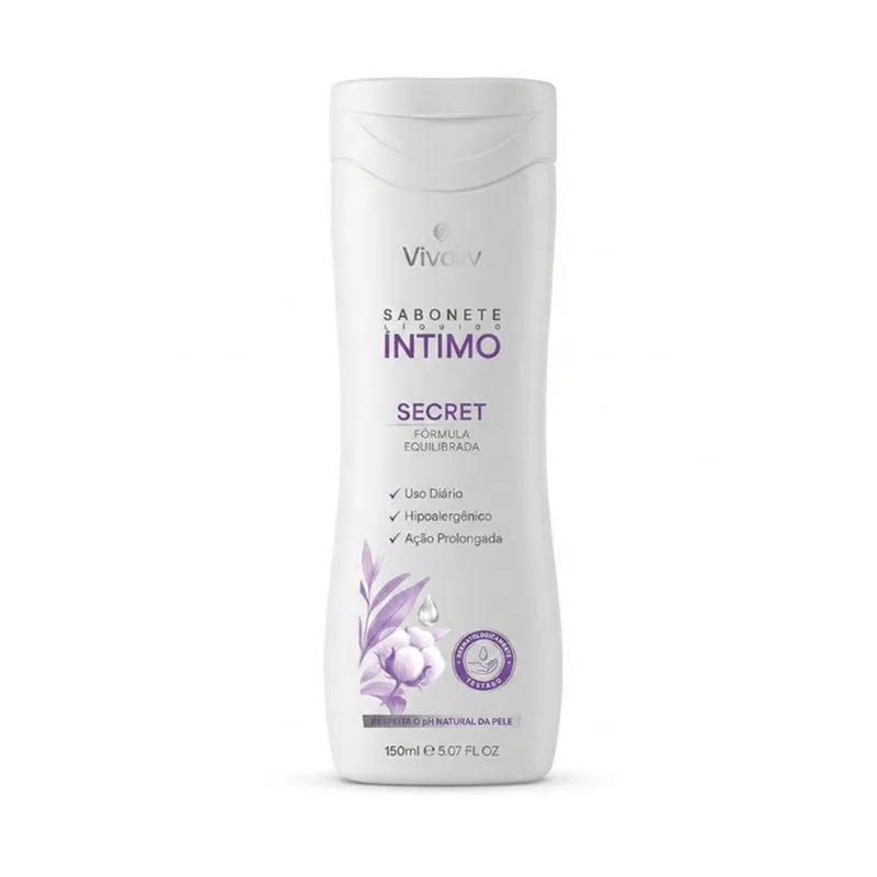 Sabonete Líquido Íntimo Vivaliv Secret 150ml VIVALIV SAB LIQ INTIMO 150ML SECRET
