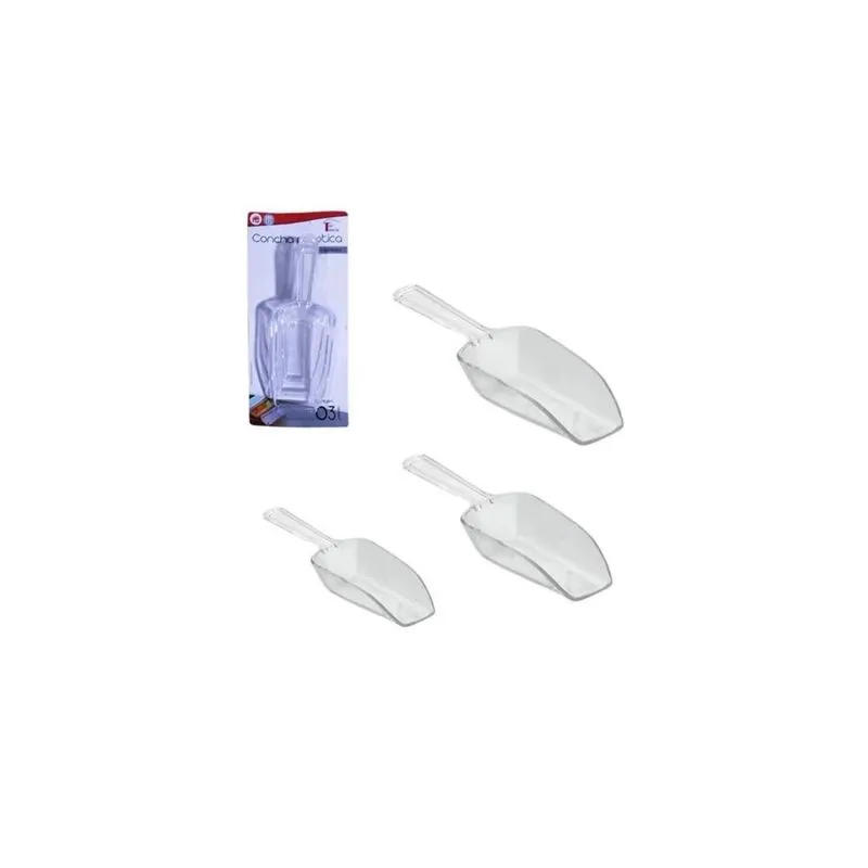 Pá Pegador De Gelo De Acrílico Multiuso Kit Com 3 Peças Pmg