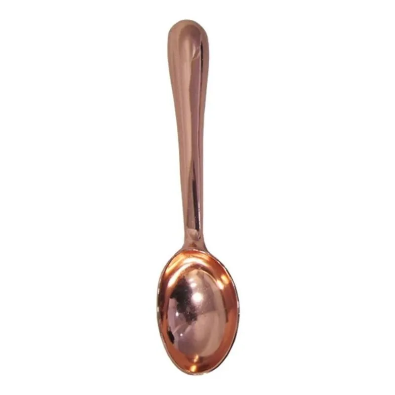 Colher Pegador Sorvete Bola Inox Rose Gold 17cm