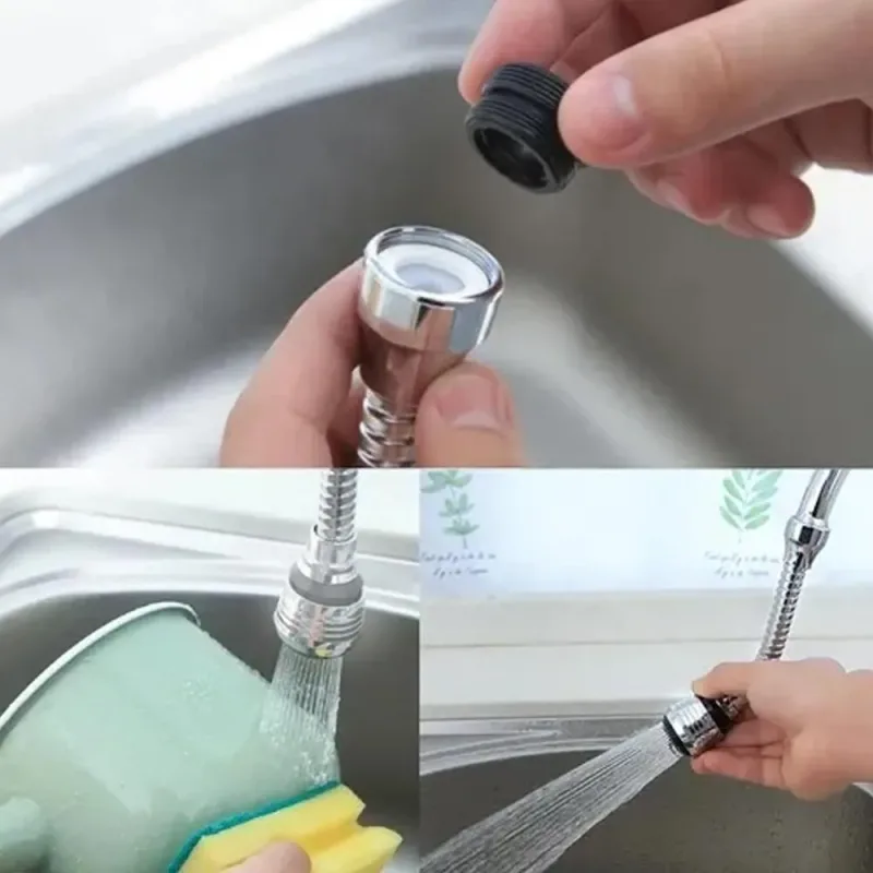 Extensor Para Torneira Flexível Arejador 2 Tipos De Jatos - Mafua Info