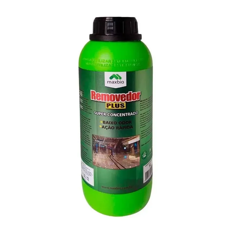 Removedor De Ceras Superconcentrado 1 Litro Faz 10l- Maxbio