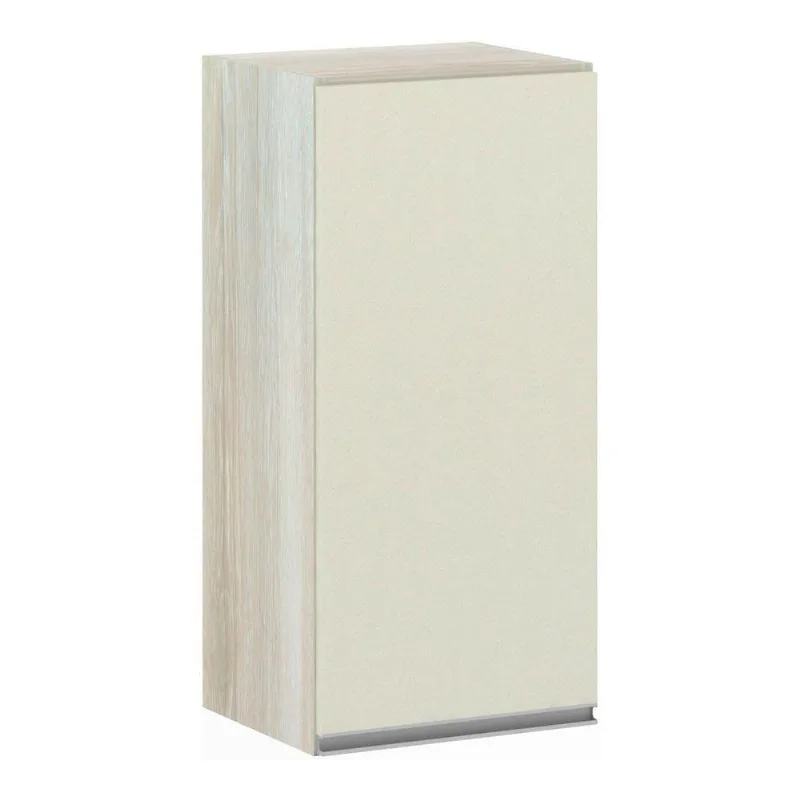 Armário Aéreo 35cm 1 Porta Lis Legno Crema C/Kashmir