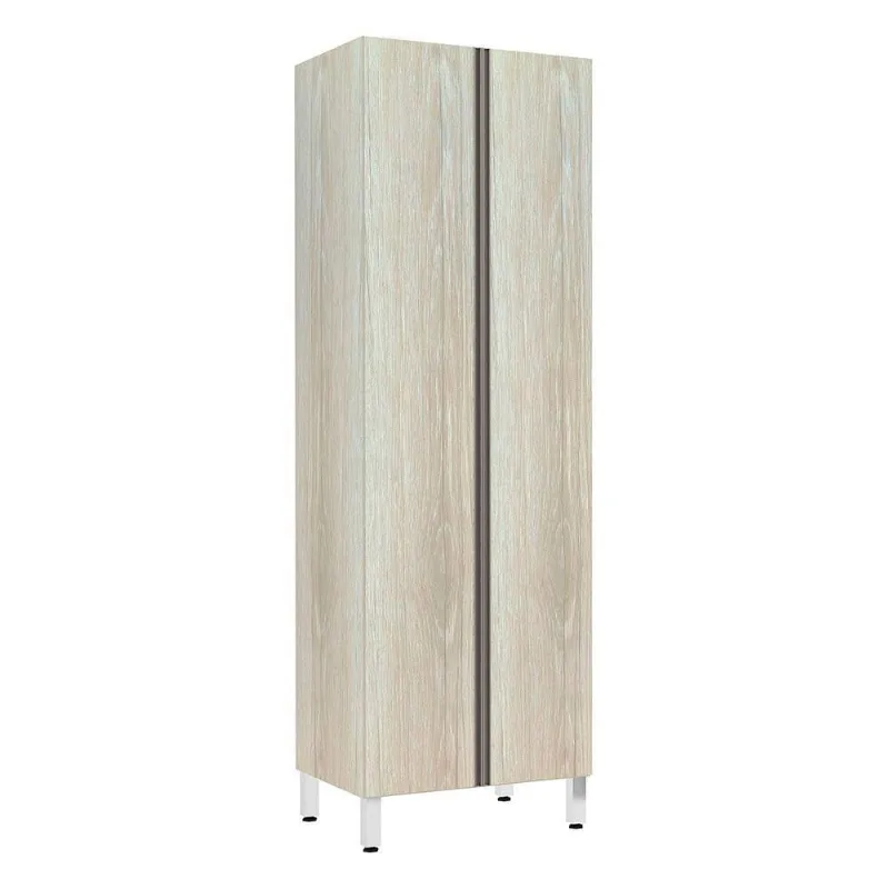 Paneleiro Luciane 70Cm Duplo 2 Portas Luci Legno Crema