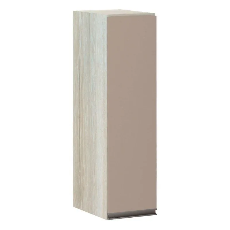 Armário Luciane 20cm 1 Porta Luci Legno Crema C/Connect