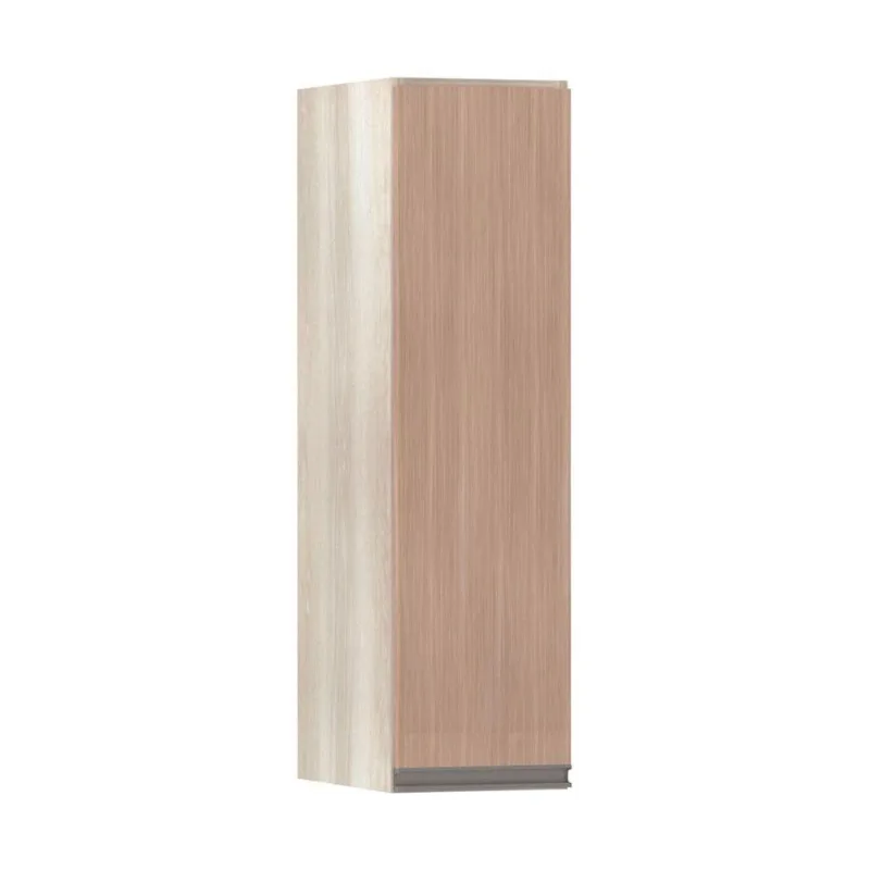 Armário Luciane 20cm 1 Porta Luci Legno Crema C/Cumaru