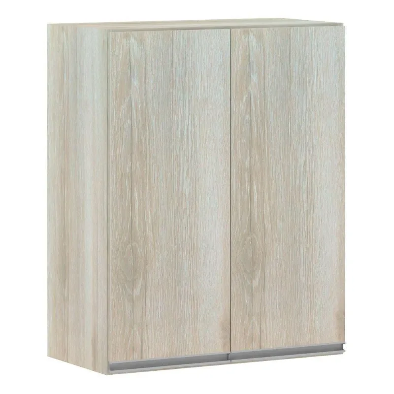 Armário Para Cozinha 60cm 2 Portas Lis Legno Crema
