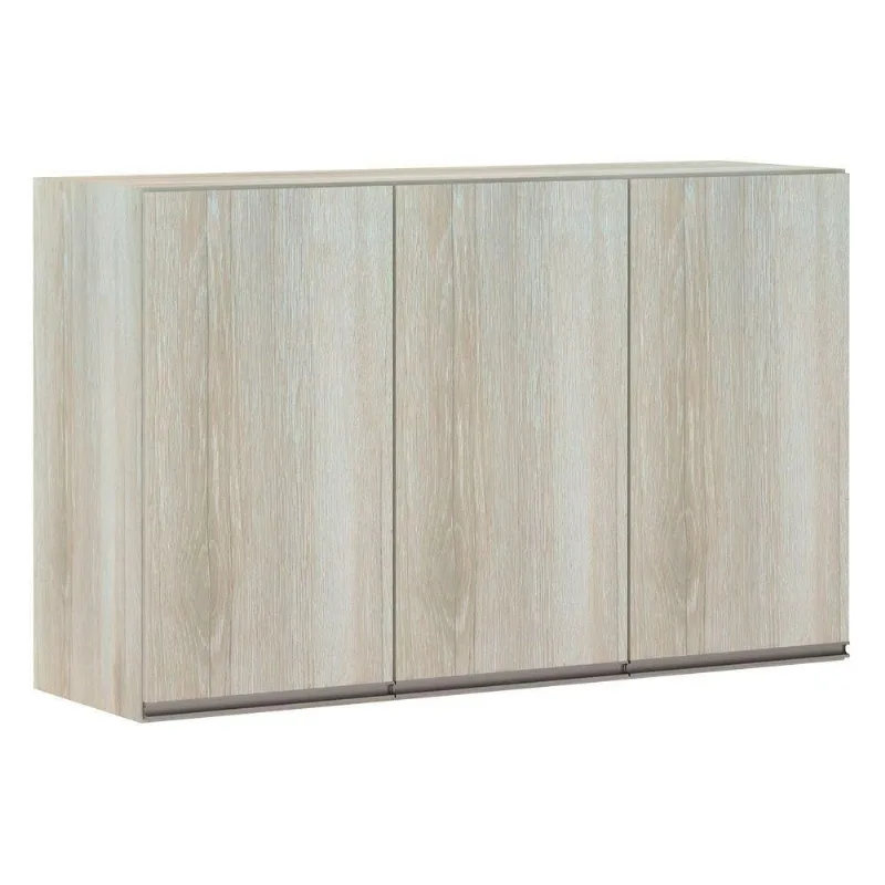 Armário Para Cozinha 120cm 3 Portas Luci Legno Crema