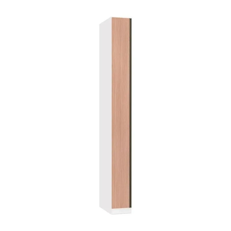 Guarda Roupa Modulado 1 Porta 25cm Branco Ff Com Cumaru