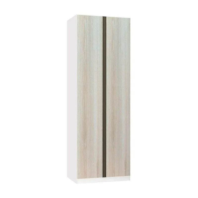 Guarda Roupa Modulado 2 Portas 3 Gavetas 80cm Prime Luciane Móveis