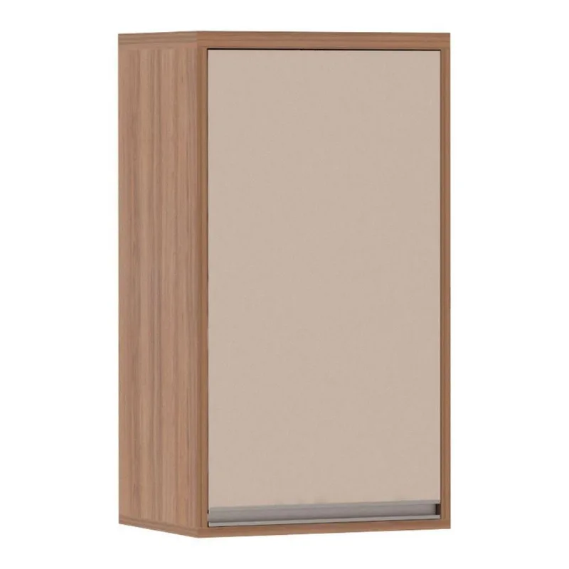 Armário Aéreo 40 Cm De Abrir 1 Prateleira Vanill e Connect