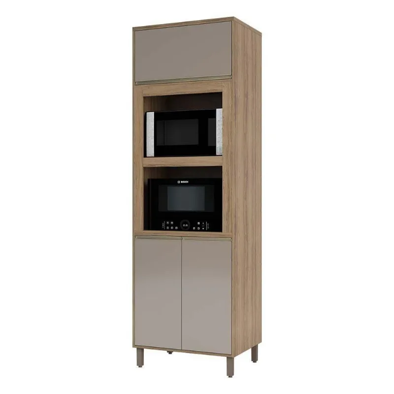 Paneleiro 70cm Duplo Nicho 2 Portas 1pt Basculante