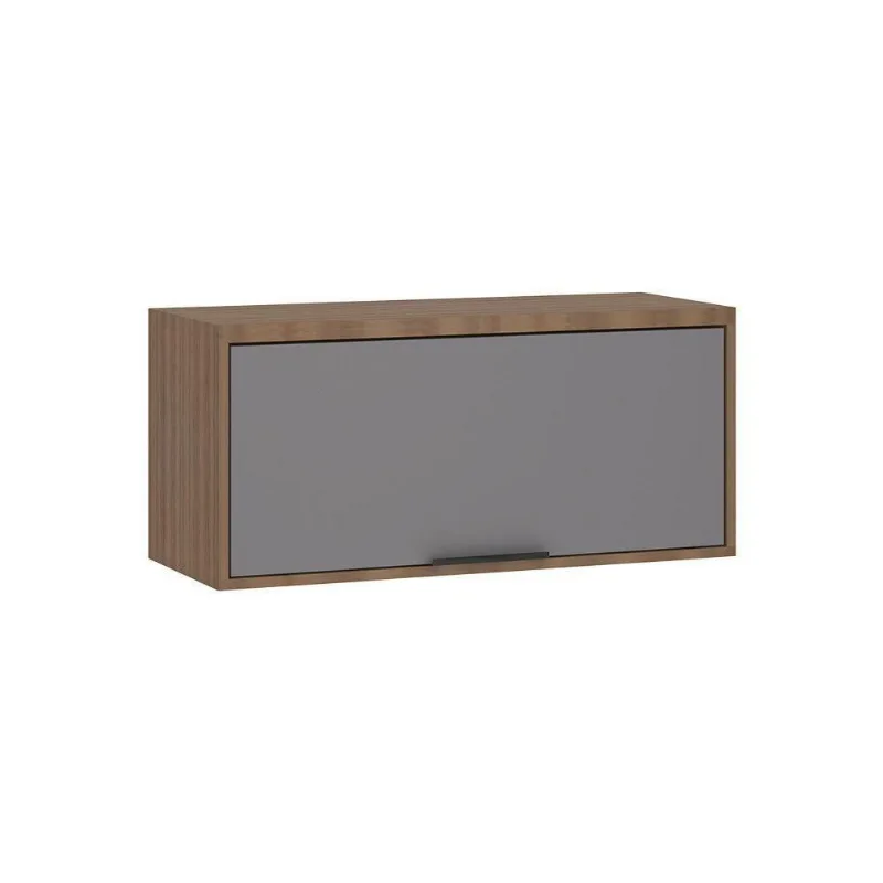 Armário Aéreo Cozinha 80cm 1 Porta Basculante Aspen Vanilla