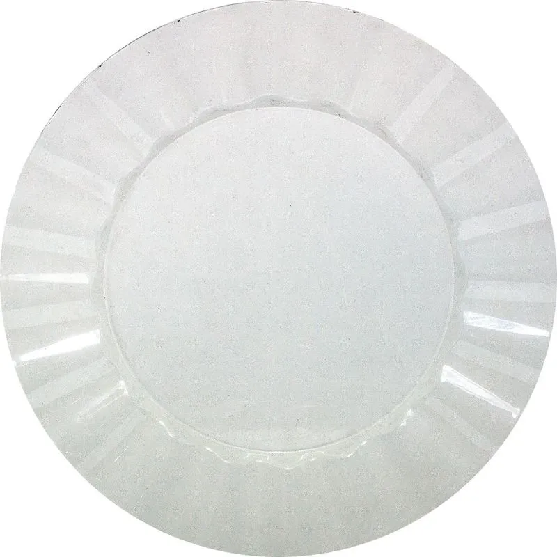 Sousplat Plissado Branco