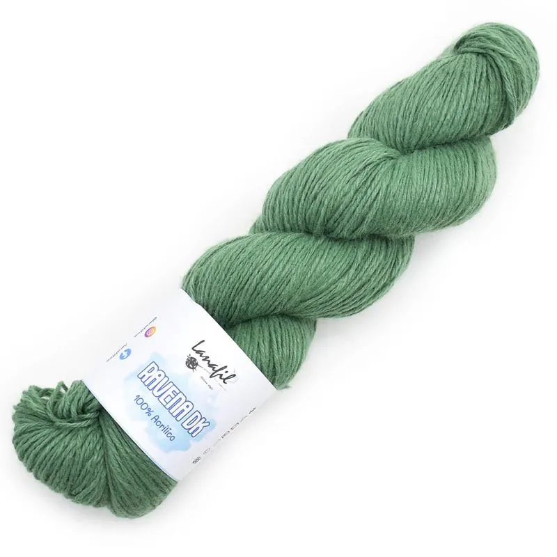 Fio Ravena DK 100g 71697 verde musgo