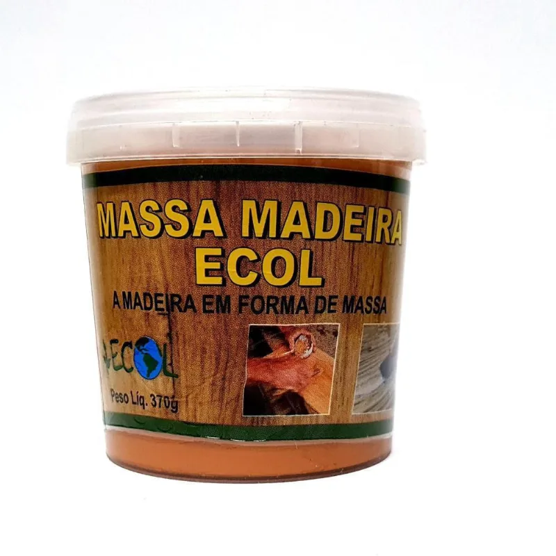 Massa Para Calafetar Madeira Retok Acrilica 370 Gr Mogno