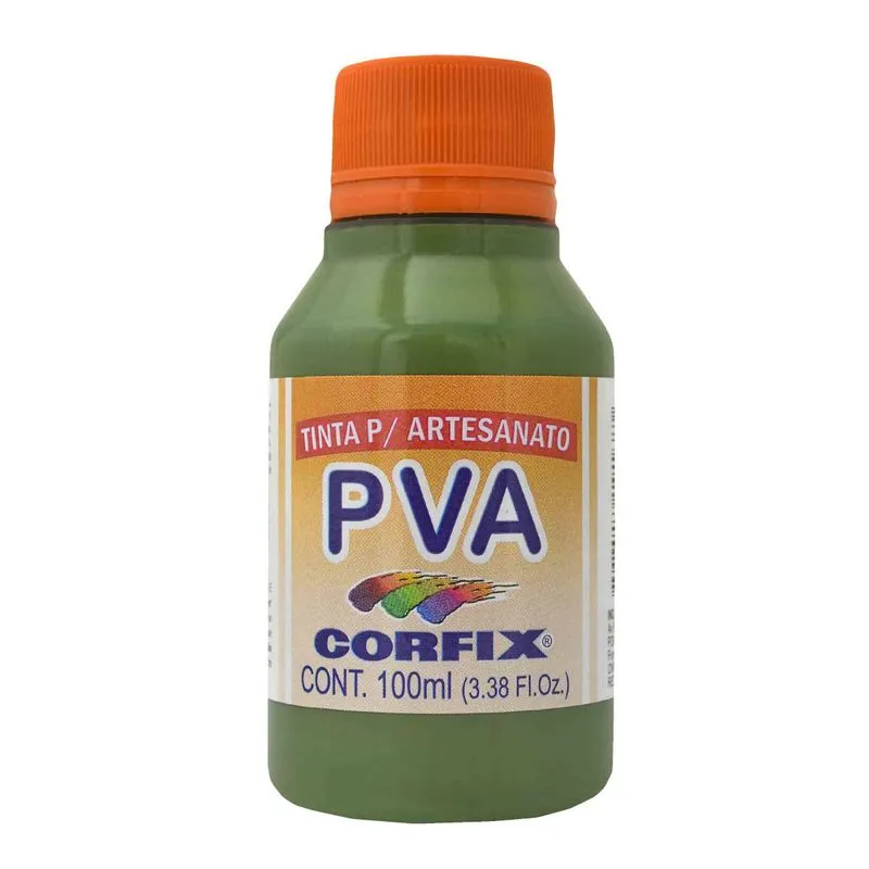 Tinta Pva Fosca Corfix 331 Verde Oliva 100ml