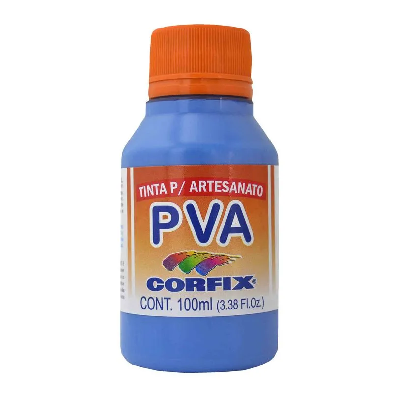 Tinta Pva Fosca Corfix 384 Azul Country 100ml
