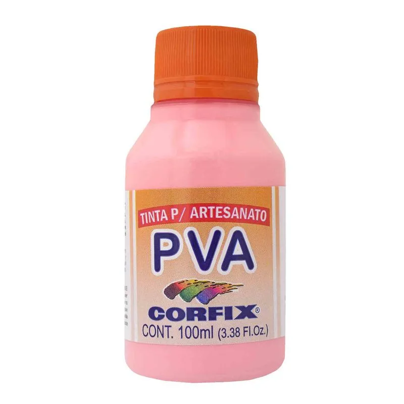 Tinta Pva Fosca Corfix 474 Rosa Bebe 100ml
