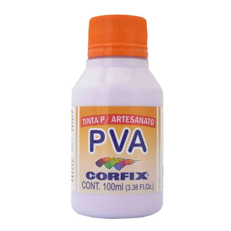 Tinta Pva Fosca Corfix 475 Lilas Bebe 100ml