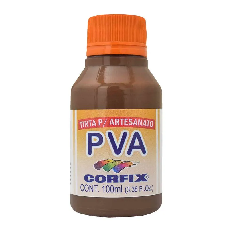 Tinta Pva Fosca Corfix 604 Chocolate 100ml