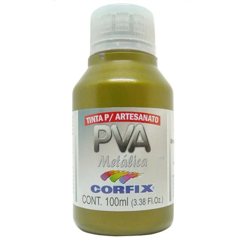 Tinta pva Metalica Corfix 401 Bronze 100ml