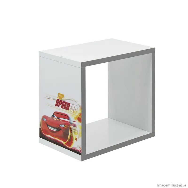 Nicho Carros 28x28x20cm branco Prat-k