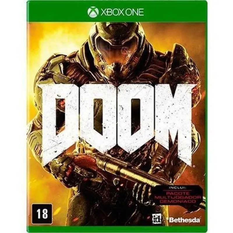 Jogo Mídia Física Doom Original Para Xbox One