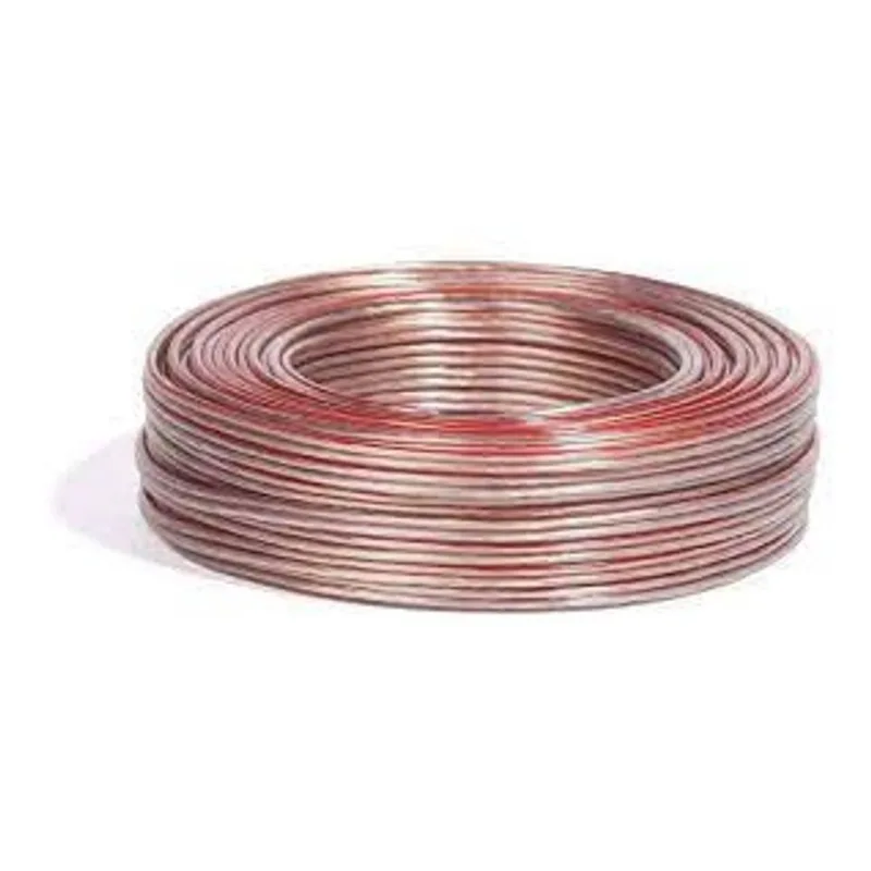 Fio Paralelo Cristal 2x0,50mm Cabo 2x20 Rolo 100m 2 X 0.50
