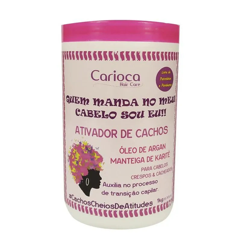 Ativador De Cachos Quem Manda No Meu Cabelo Sou Eu - 1kg