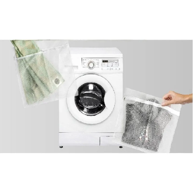 Saco Para Lavar Roupas Adomes M3091 G Branco