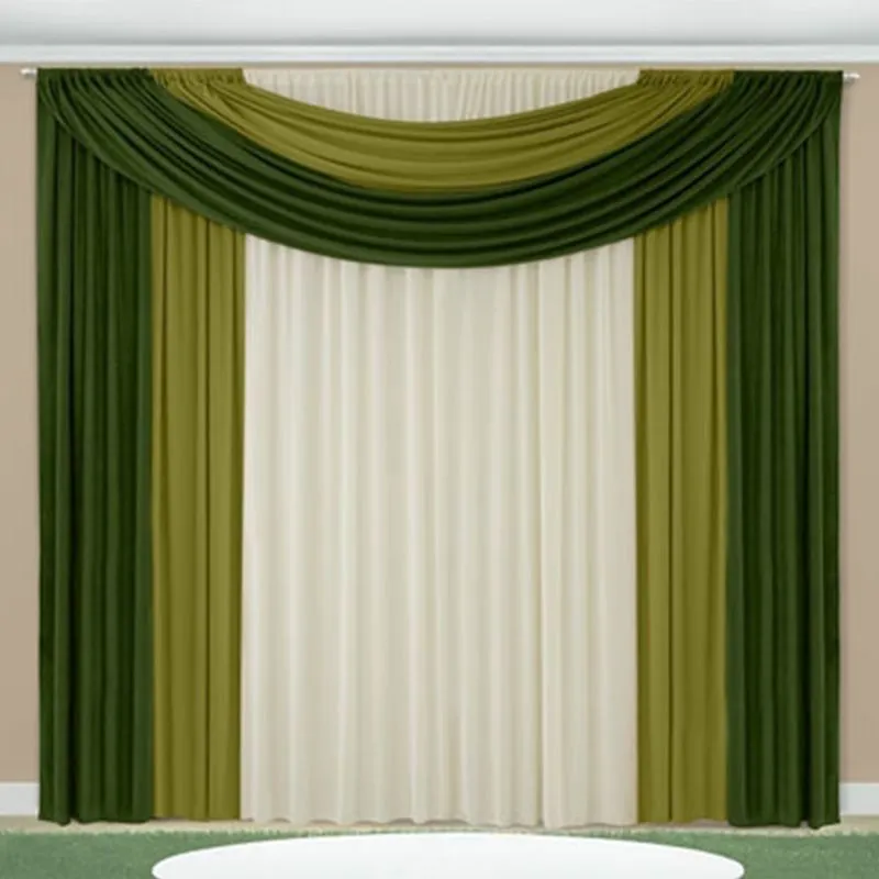 Cortina Ester Casa Dona 300x250 Verde Musgo