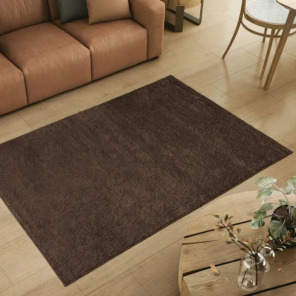 Tapete Comfort 133X200 Marrom - Adomes