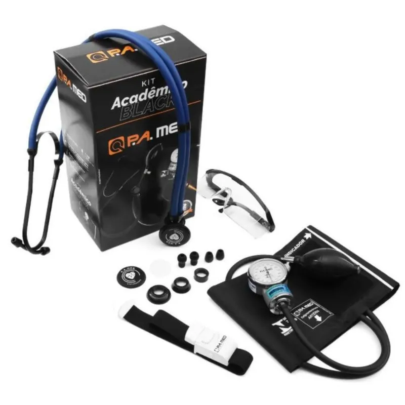 Kit Acadêmico Pa Med Azul Total