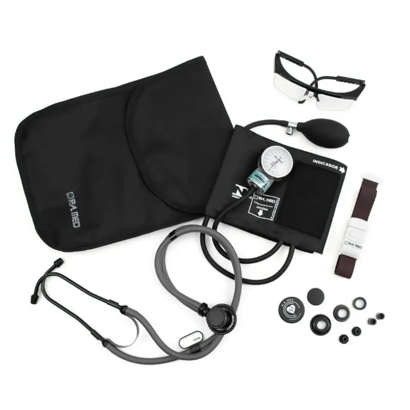 Kit Acadêmico Cinza Black p.a.med Kpa 703