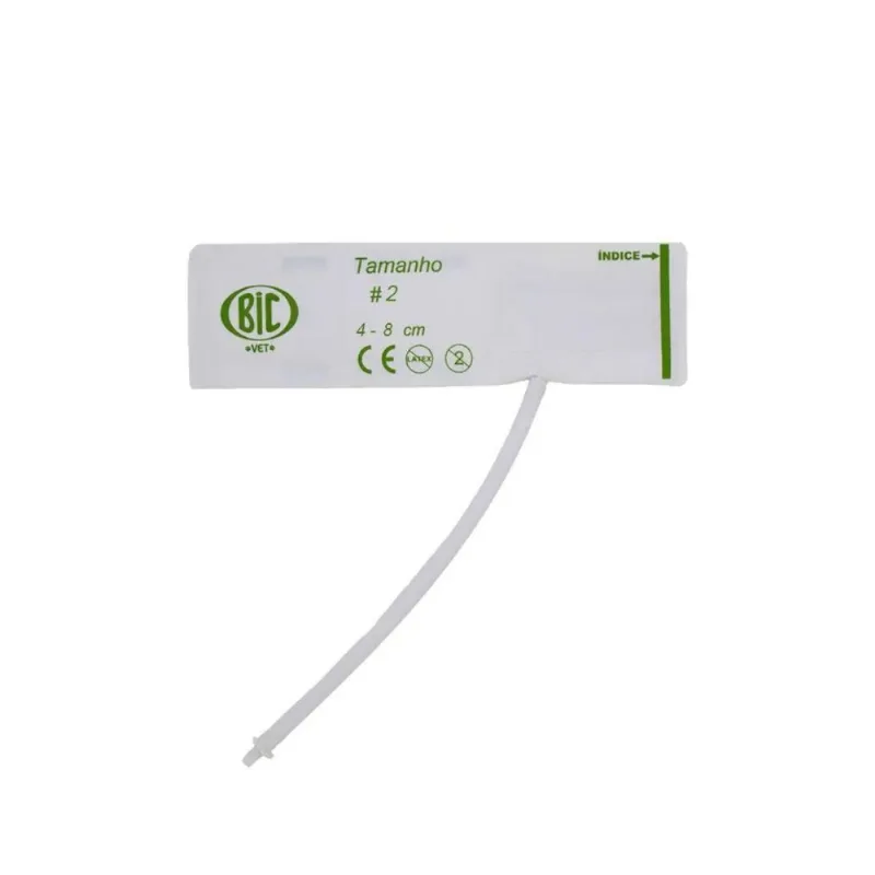 Braçadeira Manguito Vet N2 (4 A 8 Cm) 1 Via Desc Bic Vet