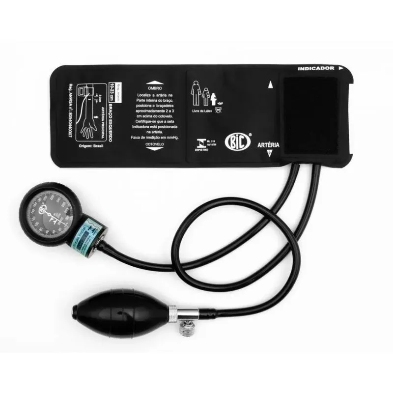 Aparelho de Pressão Infantil new innova plus Preto AP0878 - bic