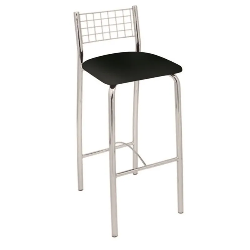 Banqueta Lisboa 50cm B253 Preto