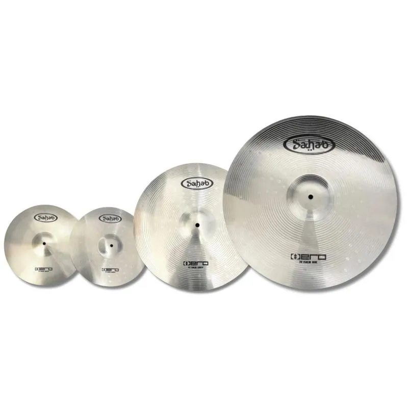 Kit Pratos Hero Par Chimbal 14 + Crash 16 + Ride 20