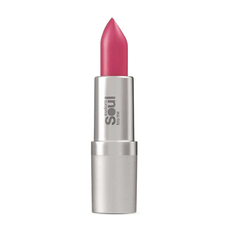 Soul Kiss Me Batom Efeito Gloss Pink Fashion
