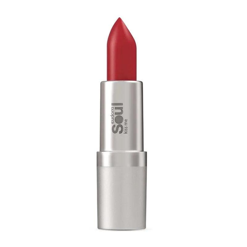 Soul Kiss Me Batom Efeito Gloss Vermelho Shopping