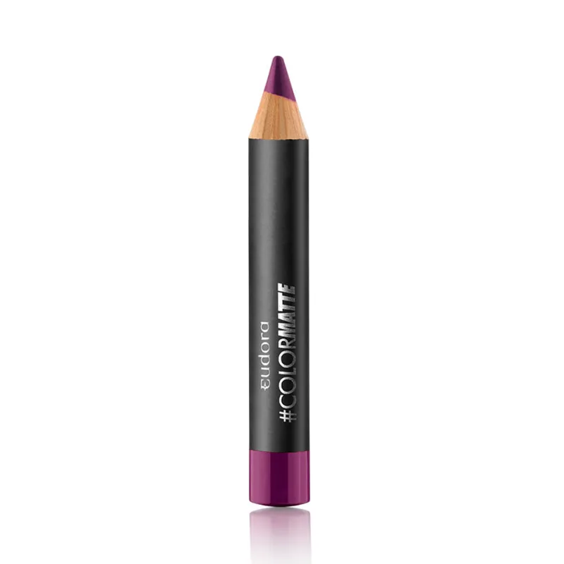 Batom Lápis Color Matte Roxo Vip