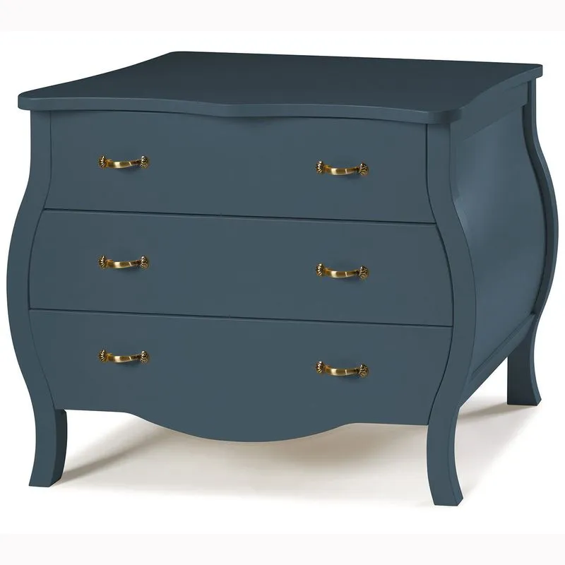 Cômoda 3 Gavetas Eagles Maxima Azul Noite